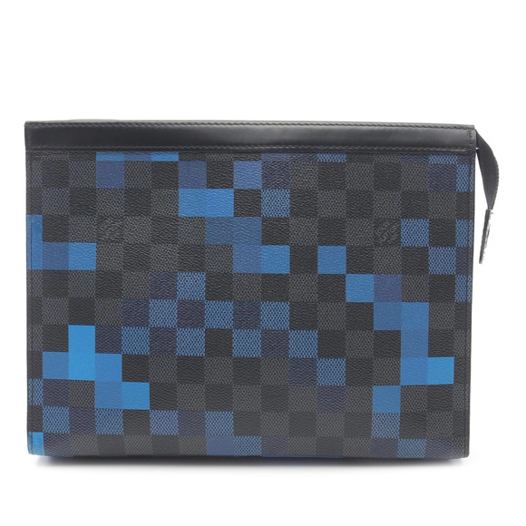 Pre-Loved Louis Vuitton Damier Graphite Pixel Pochette Voyage MM - Picture 1 of 8